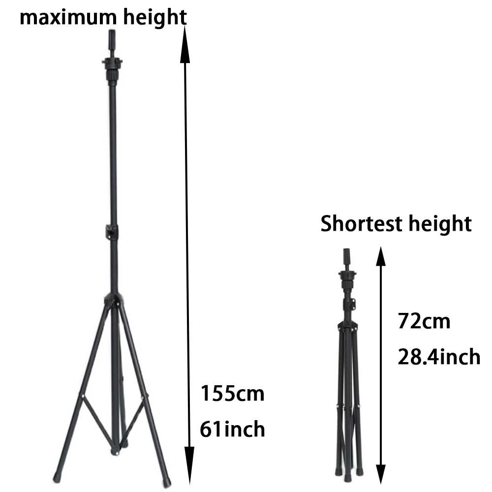 Simnient Adjustable Tripod Stand Holder Mannequin Head Tripod Hairdressing Training Head Holder Top Selling Hair Wig Stands Tool Simnient Adjustable Tripod Stand Holder Mannequin Head Tripod Hairdressing Training Head Holder Top Selling Hair Wig Stands Tool