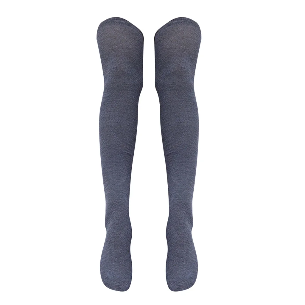  womens knee-high socks Extra Long Cotton Thigh High Socks Over the Knee High Boot Stockings Cotton Leg Warmers sock