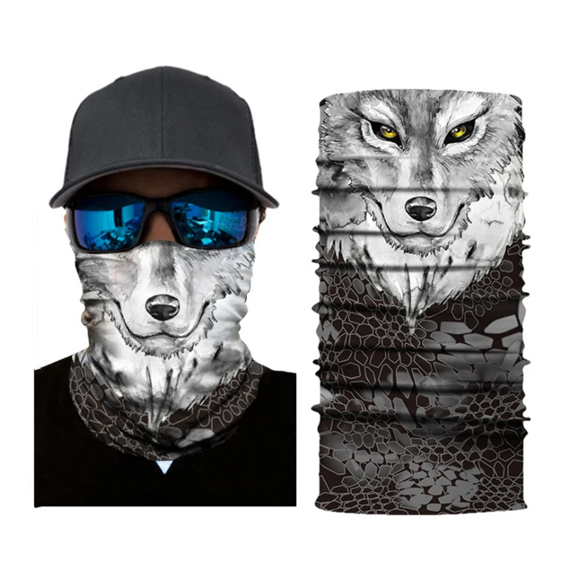 

Custom 3D Seamless Bandana Motorcycle Face Mask Ski Balaclava Neck Gaiter Bandana Tube Outdoors Cycling Magic Bandanas Sports