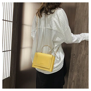 

Fashion Women Shoulder Handbag Chain Crossbody Bag Leather Messenger Satchel Bag Fashion Handbags Messenger Bag Tote Cross Body