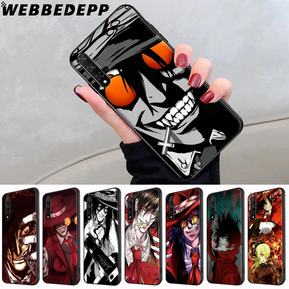 Anime Hellsing Alucard Fan Soft Case for Huawei Mate 10 20 30 Lite Pro Nova 2 P9 Smart 3i 4 5i 5T 5Pro Y6 Y7 Prime |