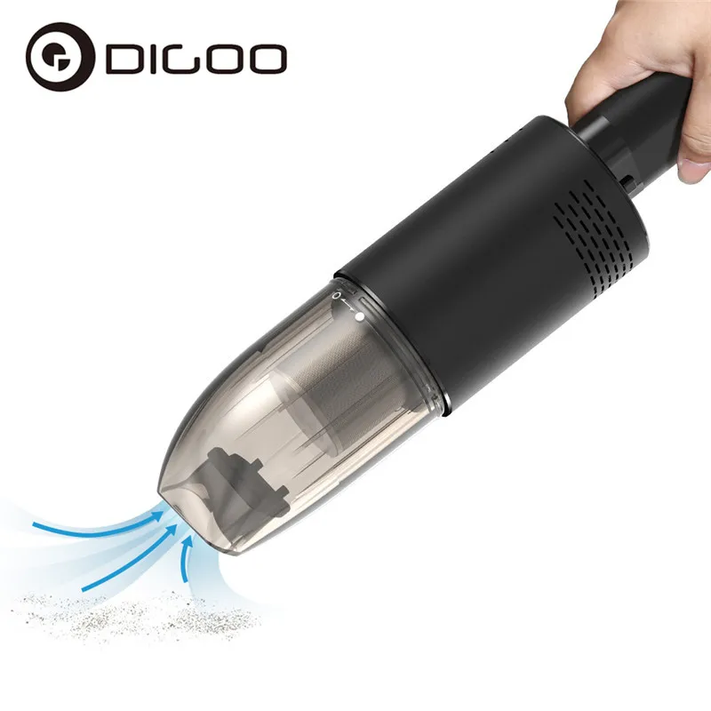 Digoo DG-H1, беспроводной, 3 в 1, многоцелевой ручной пылесос, портативное зарядное устройство, фонарик 5000Pa для дома и чистки автомобиля
