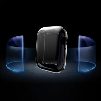 

TPU Watch Cover for Apple Watch 5 Case 40MM 44MM Soft Clear Full Protective TPU Screen Protector Cases for iWatch 4 5 44MM 40MM