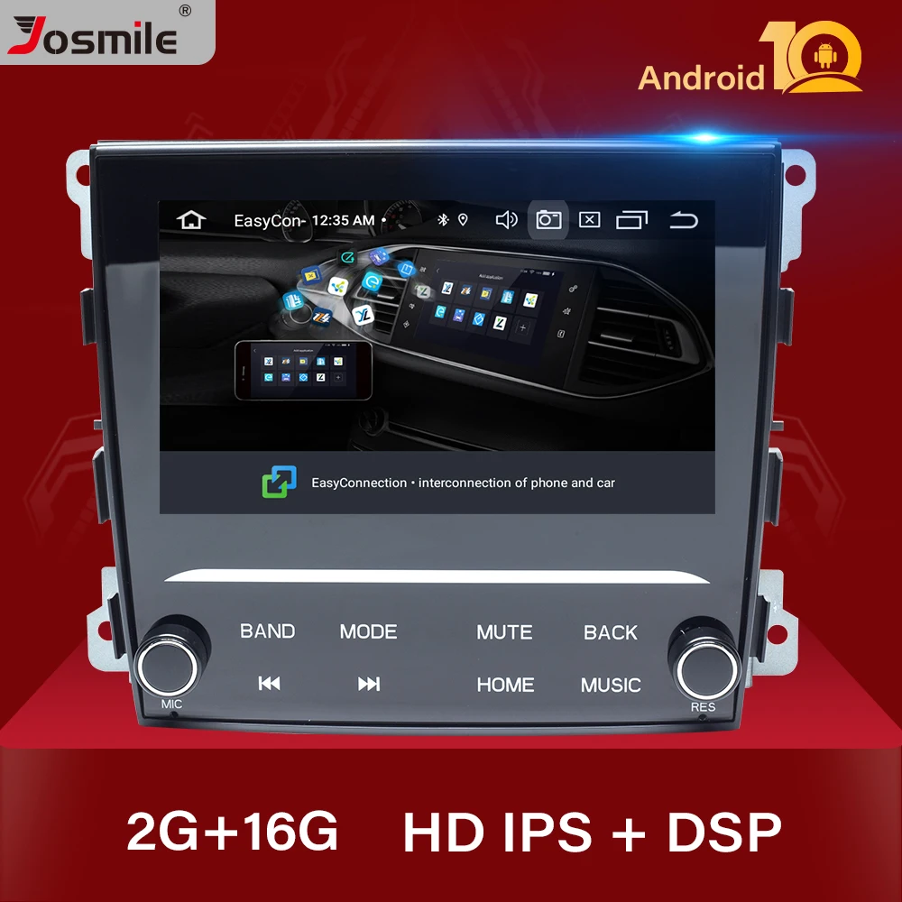 راديو السيارة Android 10 ، carplay ، WIFI ، 4G LTE ، نظام تحديد المواقع