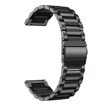 

22MM Width Stainless Steel Band For Samsung Gear S2 S3 Galaxy Sport Watch Strap Metal Wristband Classic Watch Band
