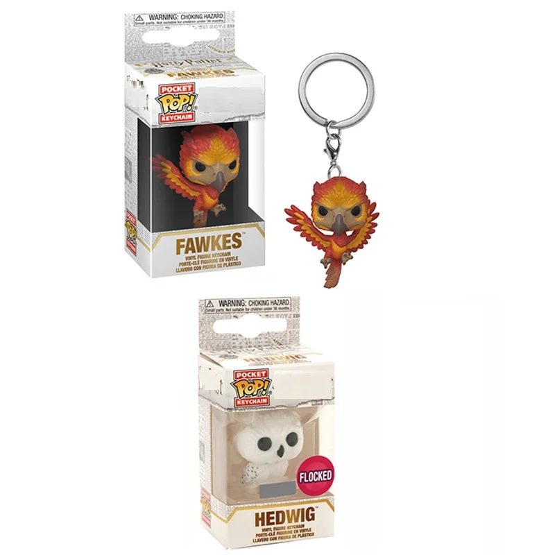 Funko Pop disney Принцесса Эльза Анна Харри Поттер Хедвиг Гермиона брелок аксессуары фигурки Фантастические звери модельный брелок игрушка