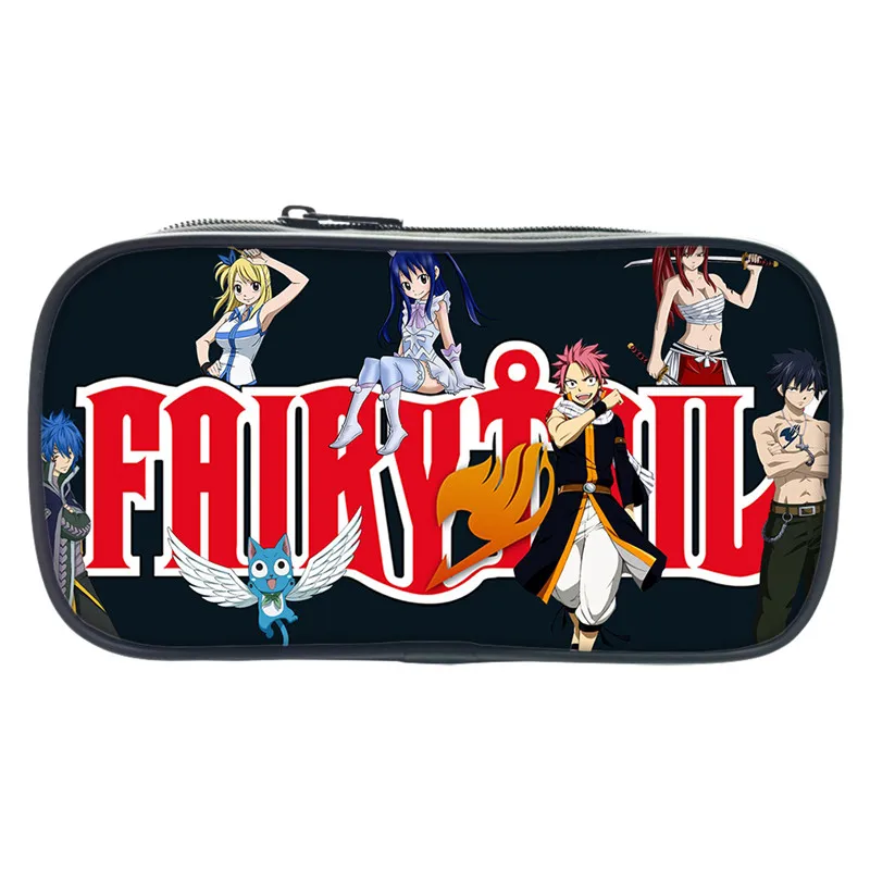 Fairy Tail ручка сумка для учеников, мальчиков и девочек модные милые карандаш высокого качества для подростков держатель для карандашей - Цвет: 2