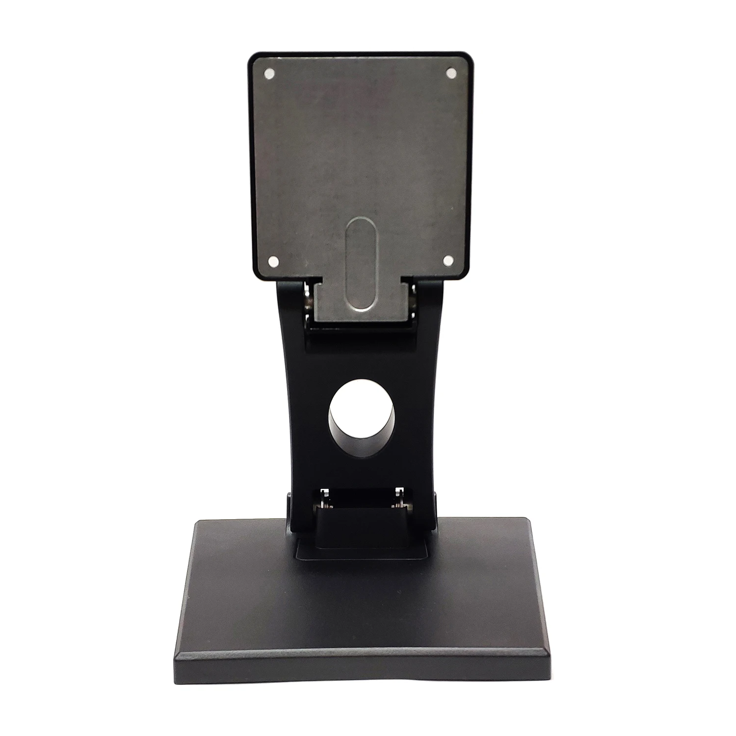 Mini Suporte do Monitor Vesa 75 mm Dobrar Base de Metal Mesa Dobrável pc Lcd Dobrável Plana Vertical Vertical Vertical Cabide Parede Portátil - Imagem 2