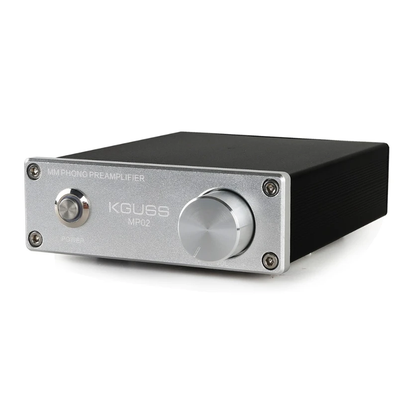 Kguss Mp02 фонокорректор Lp проигрыватель мини мм фонокорректор предусилитель аудио усилитель