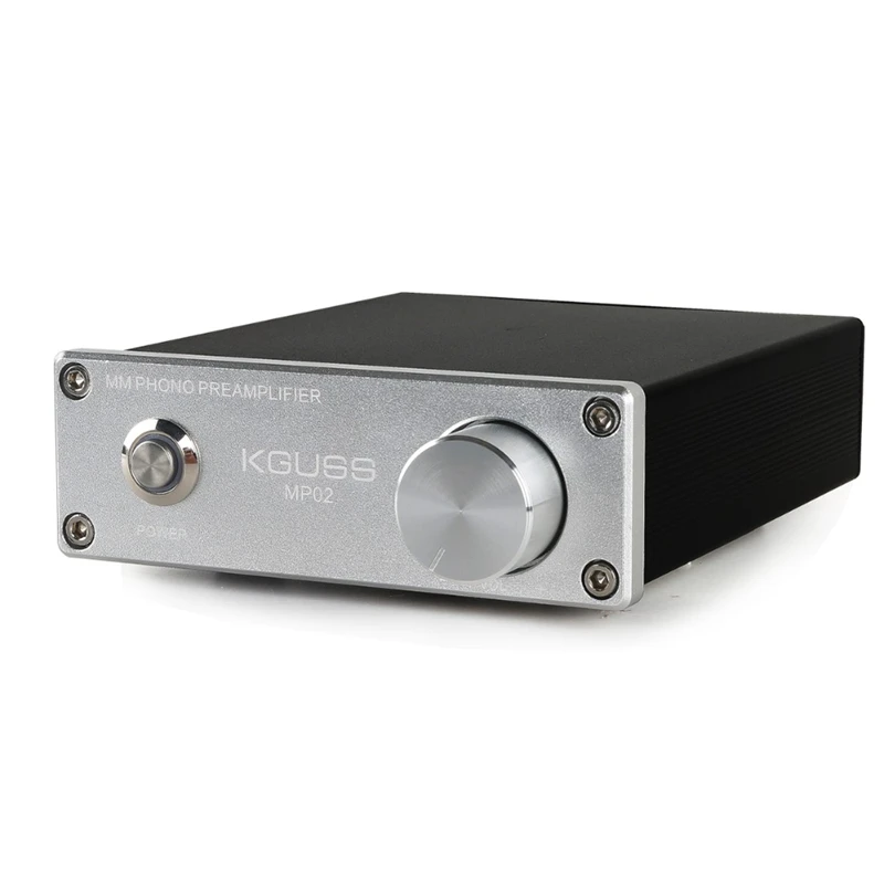 

Kguss Mp02 Phono Preamplifier Lp Record Player Mini Mm Phono Phono Preamp Audio Amplifier