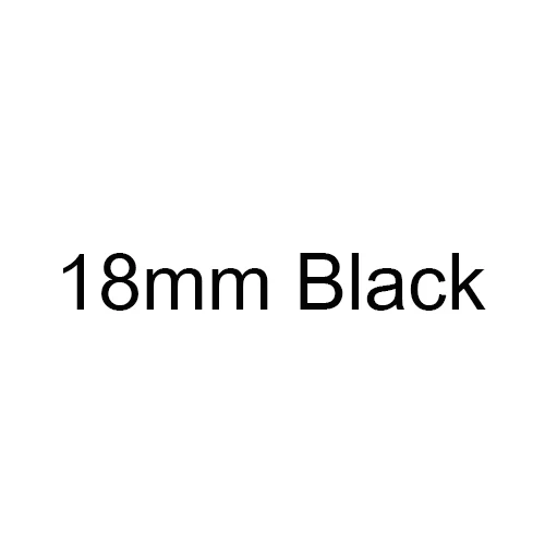 18mm Black 50 шт. черный Грибное отверстие кнопки связывания дисков пластиковые вкладыши катушки 360 градусов складные дуги Т-образное отверстие офисные принадлежности - Цвет: 18mm Black