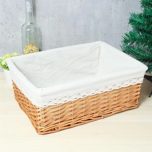 Scatole rotonde in Rattan con coperchio cestino portaoggetti multiuso in  vimini intrecciato a mano Candy Food Bread Table - AliExpress