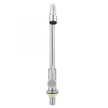 

Water Faucet Rotatable Stainless G1/2in Household Kitchen Bathroom Single Cold Type