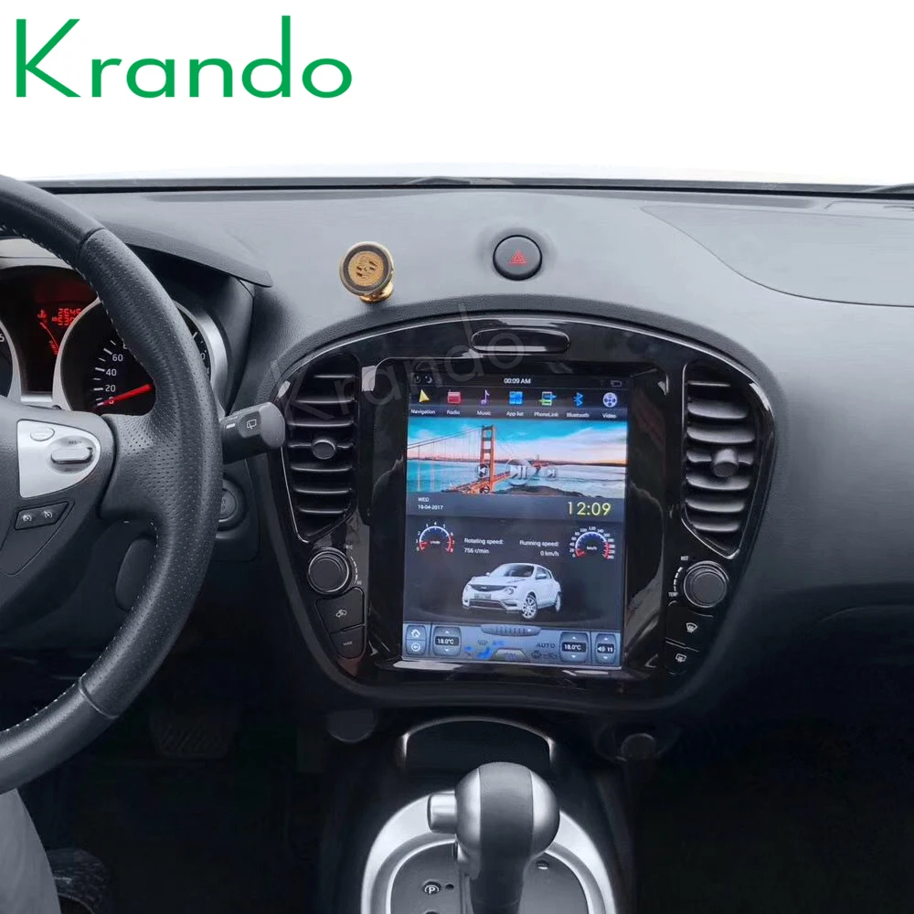 Krando Android 8,1 10," Tesla вертикальный экран автомобиля радио для Infiniti ESQ Nissan Juke 2011- gps навигация Мультимедийная система