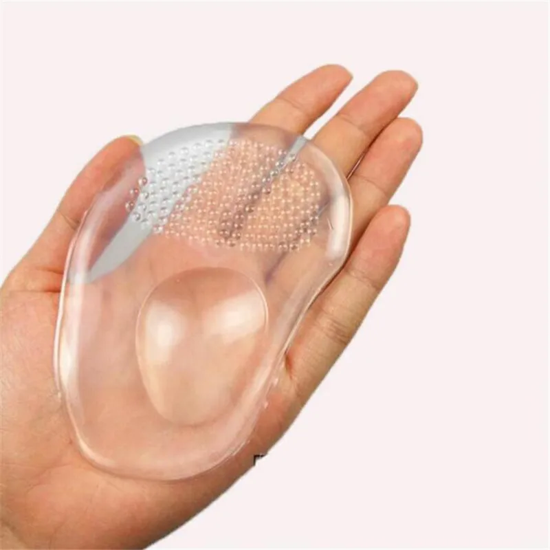 Gel Silicone Forefoot Pad Insoles Inserts Massager Anti-slip For High Heels Woman Shoes Sandals Accessories