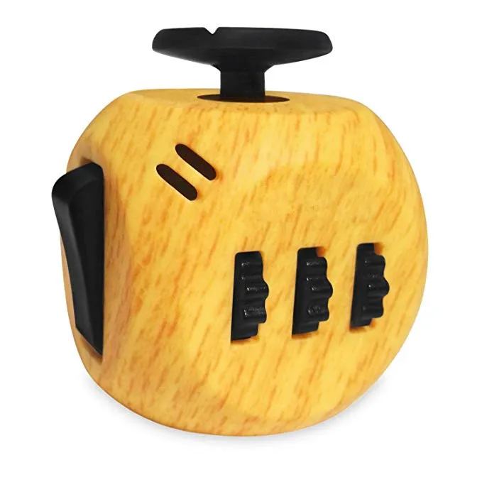 12-Sided Stress Relief and Anxiety Reduction Fidget Cube