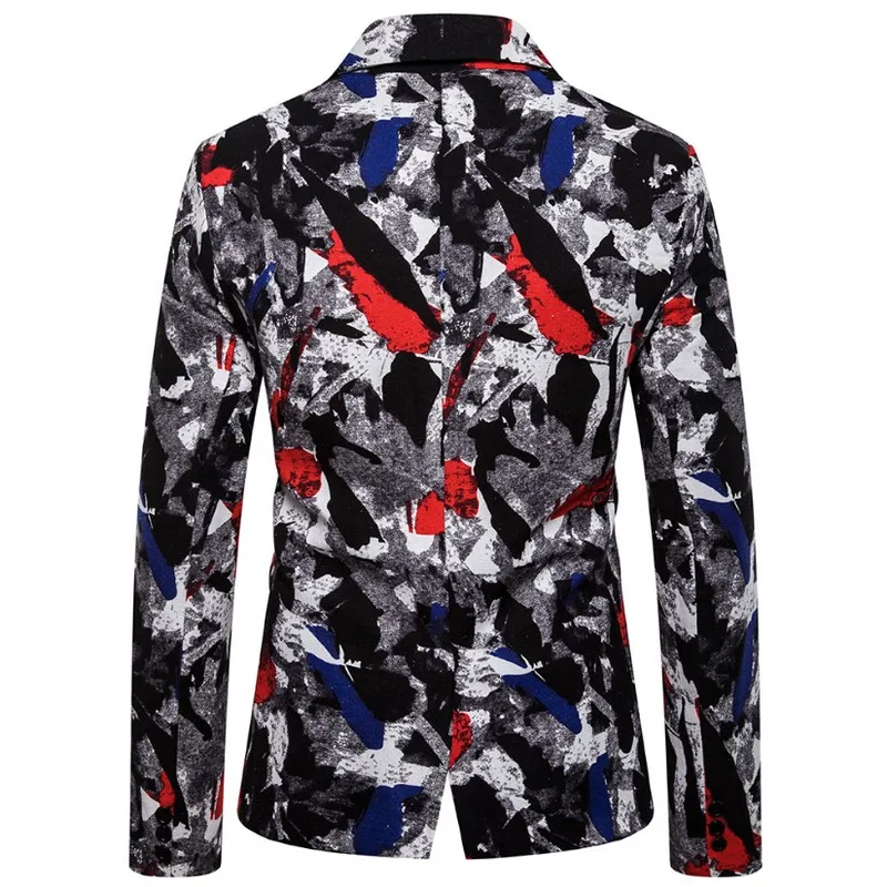M-4XL Slim Fit Male Blazer Printing Jacket for Men Fashion Business Casual Blazers Men Suits Spring Autumn Plus Size Men Blazer M-4XL Slim Fit Male Blazer Printing Jacket for Men Fashion Business Casual Blazers Men Suits Spring Autumn Plus Size Men Blazer