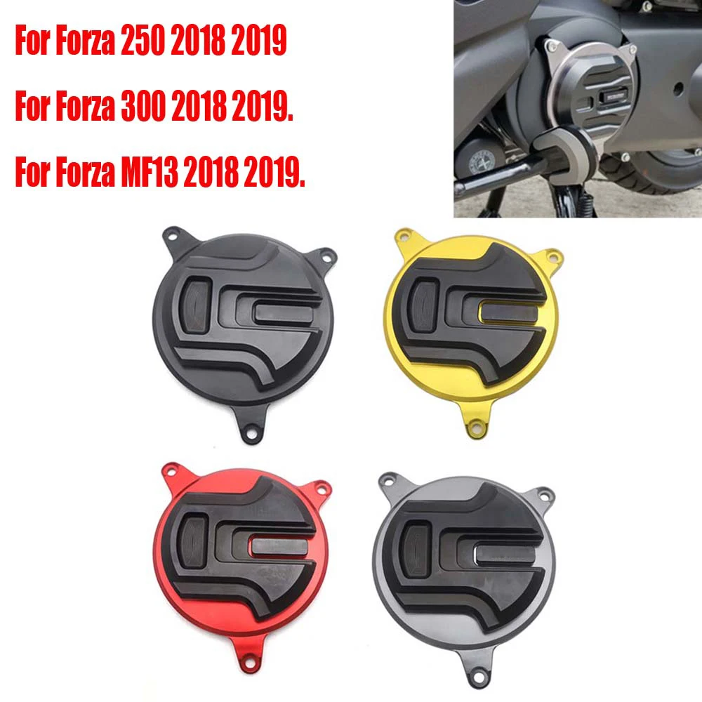 Алюминиевый мотоциклетный чехол с логотипом CNC Forza 300 Forza 250 MF13 18-20, защита крышки двигателя, Защитная крышка для Honda 250 Forza300