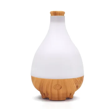 

Mini USB Wooden Air Purifier Aromatherapy Humidifier Aroma Diffuser Essential Oil Diffuser Color Changing LED Touch Switch