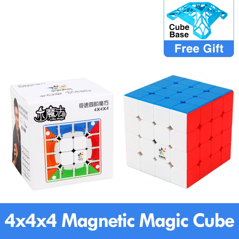 Новинка оригинальный магнитный куб Yuxin little Magic 4x4x4 м 60 мм профессиональный Zhisheng 4x4