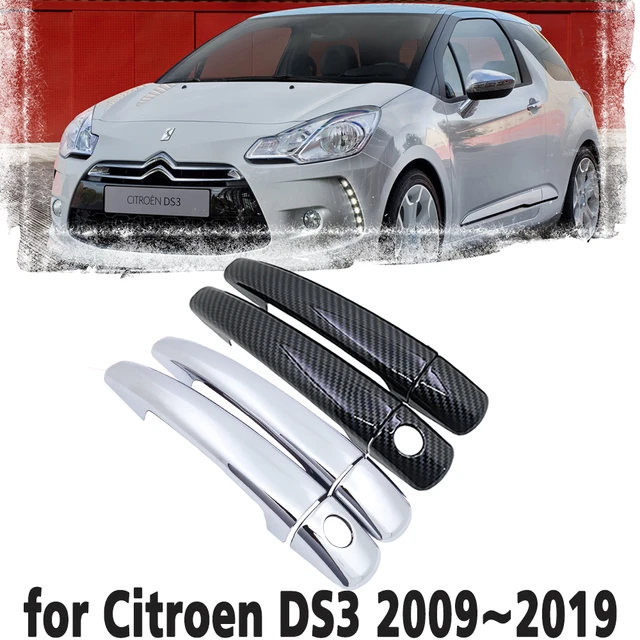 Carbon Faser Tür Griff Abdeckung Fangen Trim für Citroen DS3 DS 3 2009 ~  2019 Auto Zubehör Styling Aufkleber 2011 2012 2013 2017 - AliExpress