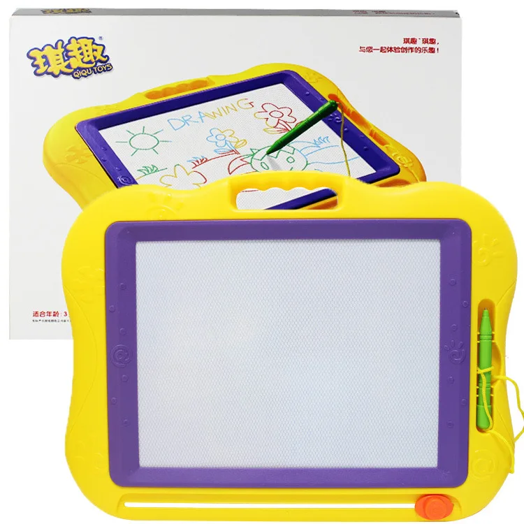 

9988a qiqu toys Magnetic Color WordPad Have 3C Magnetic Plastic Drawing Board