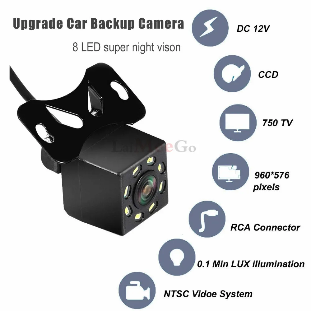 7 Inch TFT LCD Touch Screen 12v Car MP5 Player FM Transmitter Reversing Backup Camera Car Rear View Parking Mirror Monitor (9)