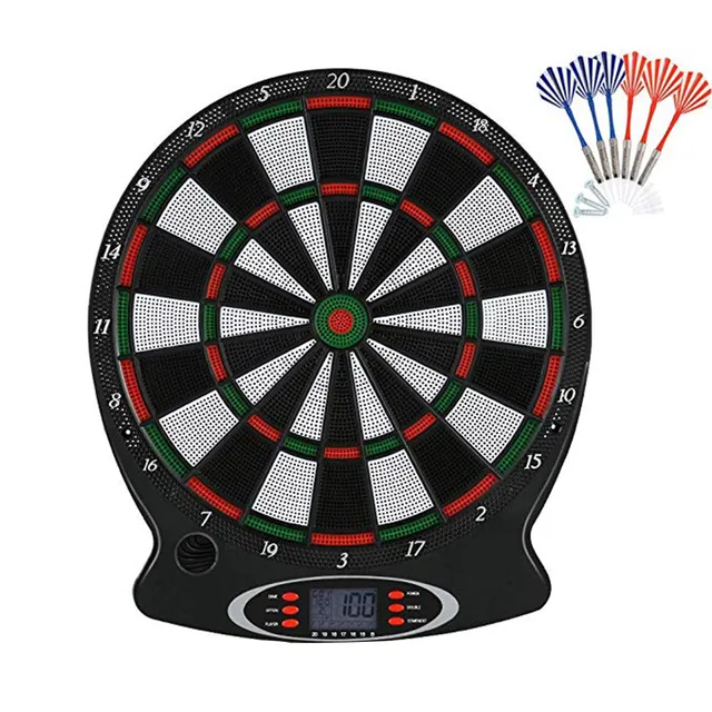 US $27.64 Educational Toys 2020 Toys For Children Electronic Darts Target Professional Darts with 6 Safety Da