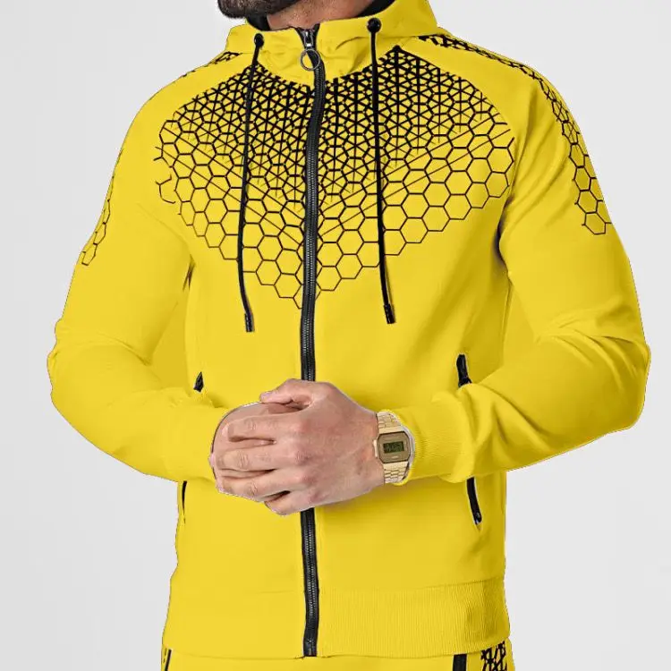 New Running Sports Suit Mens Fashion Casual Hooded Sweater + Pants 2-piece Suit Outdoor Track Suit Fitness Jogging Sportswear New Running Sports Suit Mens Fashion Casual Hooded Sweater + Pants 2-piece Suit Outdoor Track Suit Fitness Jogging Sportswear