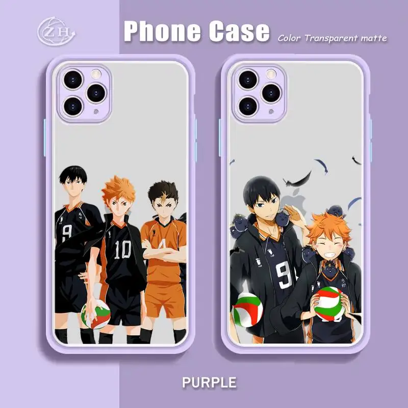 Противоударный чехол Haikyuu Hinata для IPhone X XS Max XR 7 8 6 6S Plus 12 11 Pro | Мобильные телефоны и