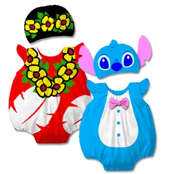 

2020 Summer New born Baby Clothes Onesie Romper Doraemon Baby Girl Boy Clothes Hooded Clothing Outfit Costume