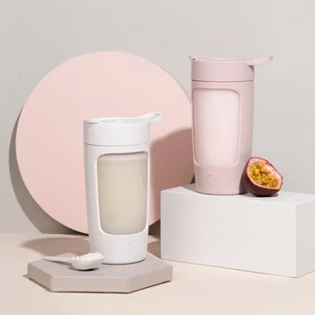 

650ml Electric Mixing Cup Fitness Cup Automatic Portable Electric Mixing Cup Milk Juice Coffee Cup Mixer Blender Bottle