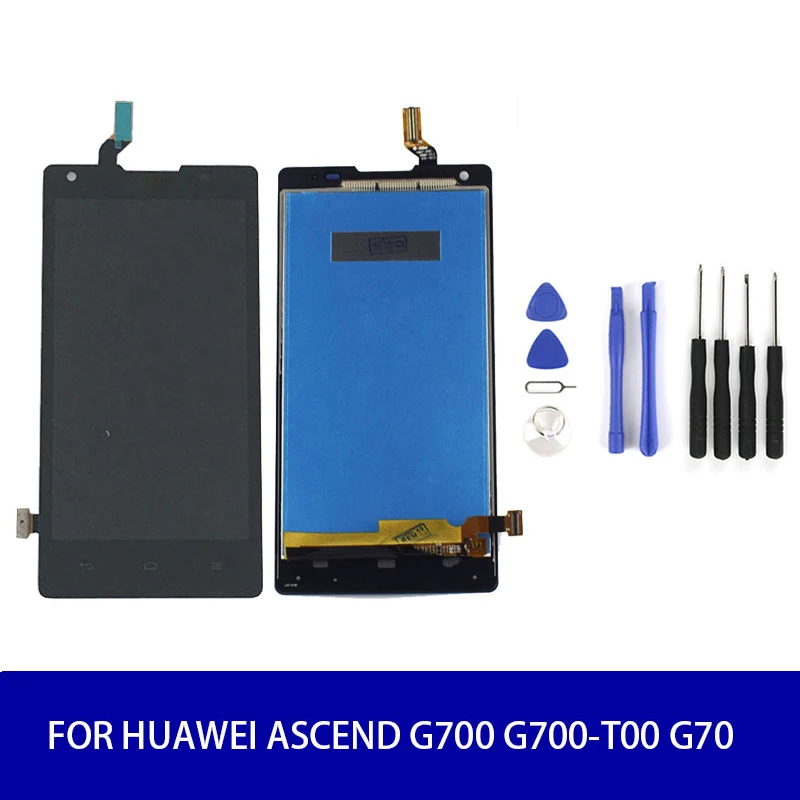 ЖК-дисплей для Huawei Ascend G700 G700-T00 G700-U00 G700-U10 дисплей сенсорный экран в сборе запасные