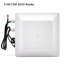 5m UHF Car Parking RFID Reader Long Rang RS232/RS485/WG 26/34 Programmable Infrared motion sensor outdoor 865-928MHz ISO18000-6B