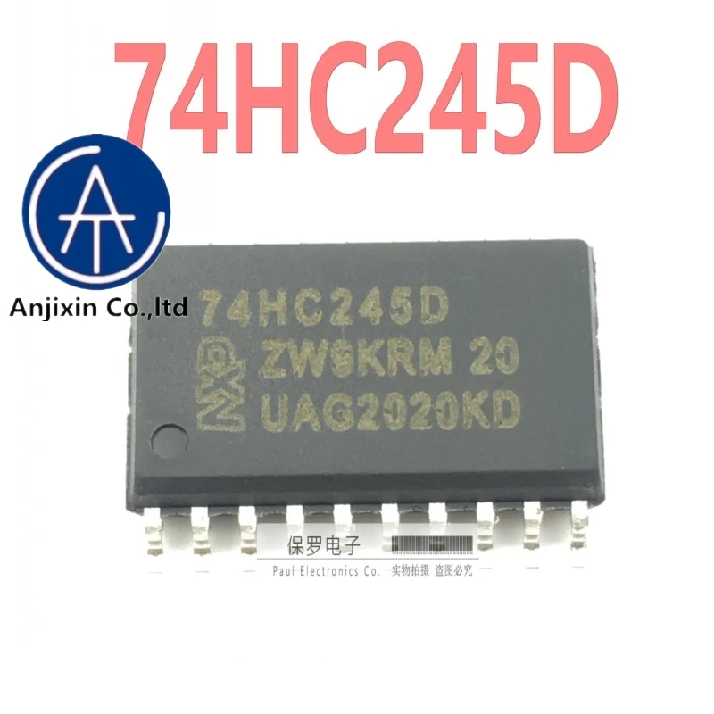 

10pcs 100% orginal new eight co-phase tri-state bus transceiver 74HC245D 74HC245 SOP-20 wide body 7.2MM real stock