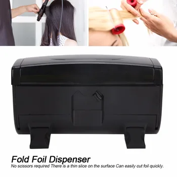 

Highlighting Foil Dispenser Fold Hairdressing Foil Dispenser Foil Cutting Tools for Nail Art Manicure Salon Barber Accessory