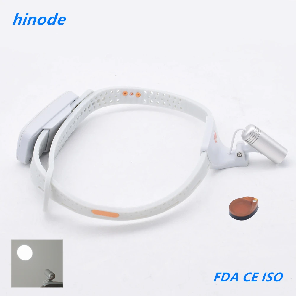 Medical Oral Dental ENT Examination Super-light Silicone LED High-Brightness Wireless Integrated Filter Headlight Headlamp Pets xray sensor dental digital high quality medical equipment rvg imaging system intraoral sensor dental manufacture