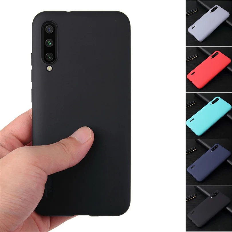Противоударный чехол для телефона Xiaomi Mi 9 9T Pro 9SE CC9 CC9E легкий матовый мягкий из тпу