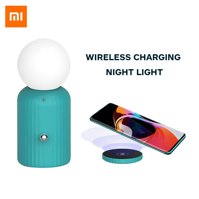  Xiaomi YouPin ночник с сенсорным управлением лампа прикроватное освещение изменение цвета яркость спальня настольные лампы с беспроводным …