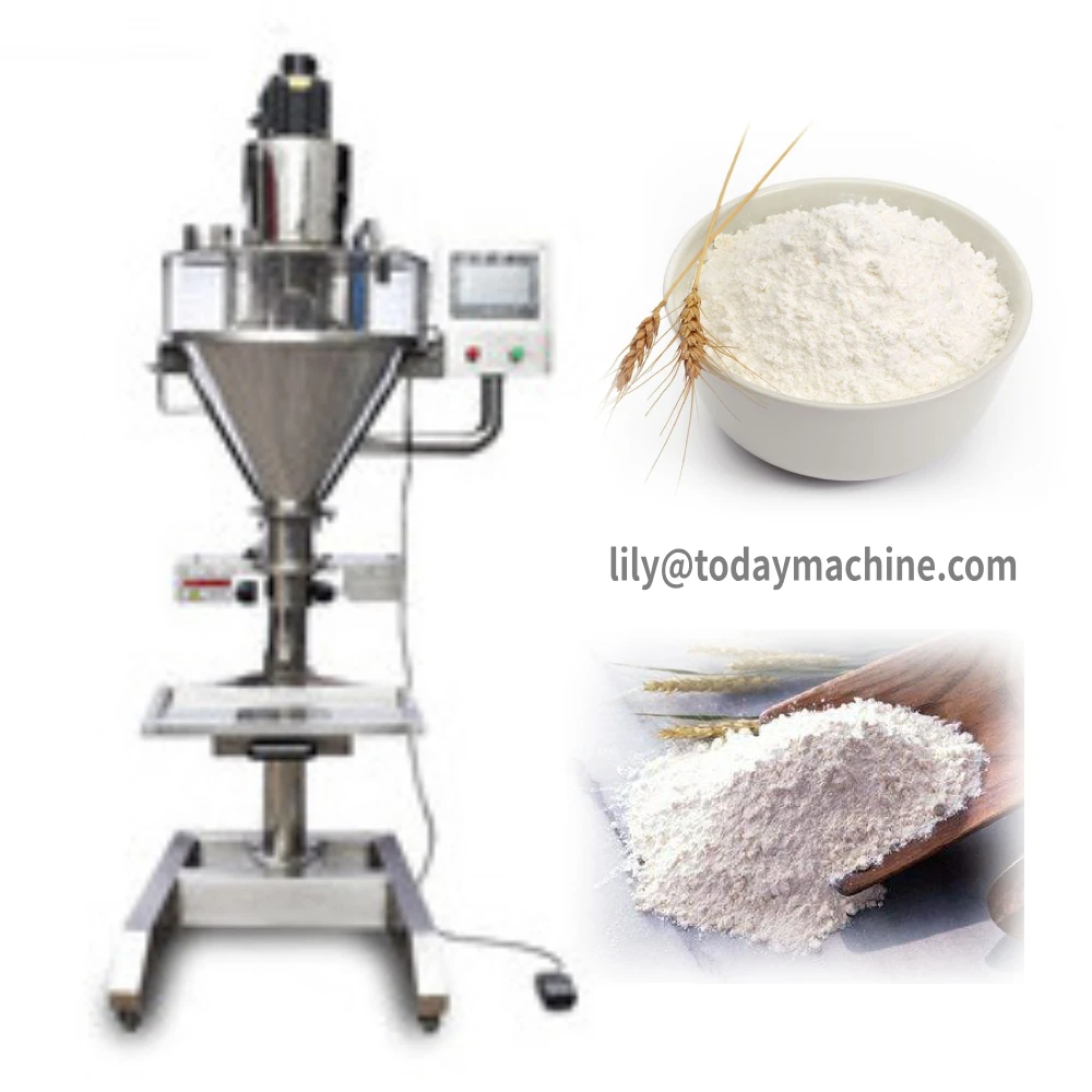 

Vertical Auto Weighing Spice Bottle Pouch Small Powder Filling Machine