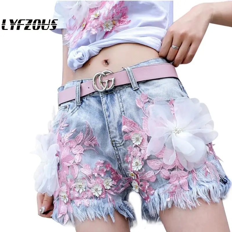Floral Denim Shorts Hotsell, 58% OFF 