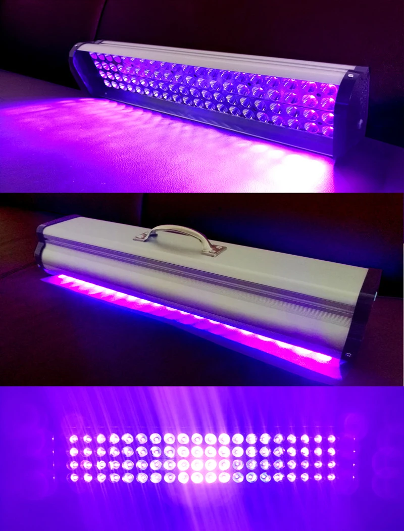 300W 365nm UV Curing Lamp 395nm Fluorescent Detection Shadowless Glue Oil  Resin