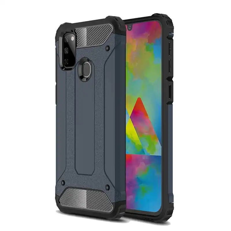 Железная Броня Mokoemi, ударопрочный чехол 6," для samsung Galaxy M30S, чехол для samsung Galaxy M30S, чехол для телефона - Цвет: Navy Blue
