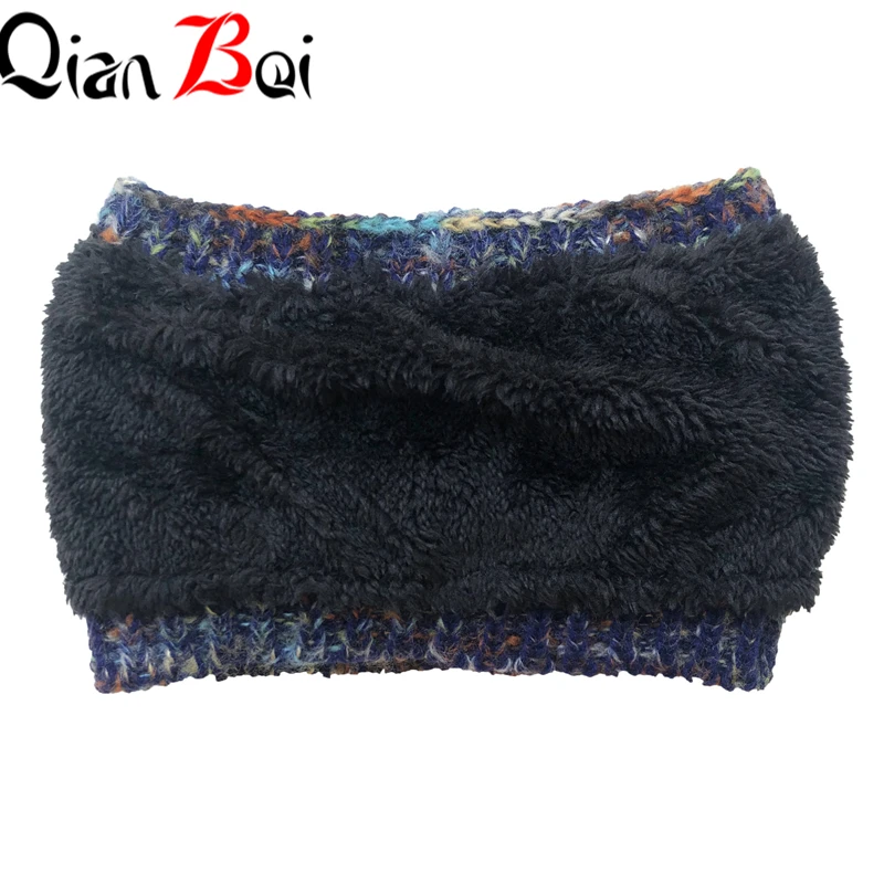 QianBei,, 8 шт./партия, женские тянущиеся вязаные вязанные крючком шапки, зимние шапки для женщин, шапки, теплые женские шапки