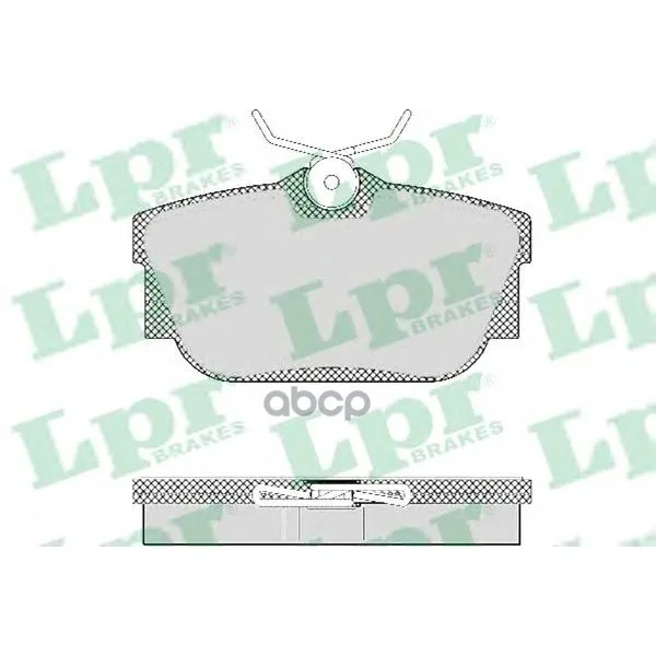 Колодки Тормозные Volkswagen T4 R15 96-/Sharan 00-/Galaxy 00-06 Задние Без Датч. Lpr 05p1303 Lpr арт. 05P1303