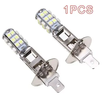 

2pcs Car H1 HID White 25 SMD LED Bulb Fog Beam Driving Head Light H1 3528/1210 25smd Replacement Bulb White 12V