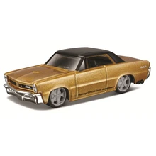 

Bburago 1:64 1965 Pontiac GTO Alloy Luxury Vehicle Diecast Cars Model Toy Collection Gift