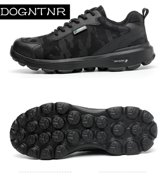 

New Couple Safety Boots 2019 Fashion Ladies Site Work Shoes Steel Head Warm Stab-proof Insulation Male Safety Boots