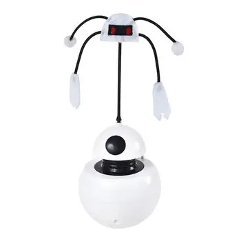 

Cat Toy Funny Cat Toy 3 In 1 Multifunctional Robot Tumbler 360 Degree Automatic Rotating Interactive Cat Toy Drop Shipping