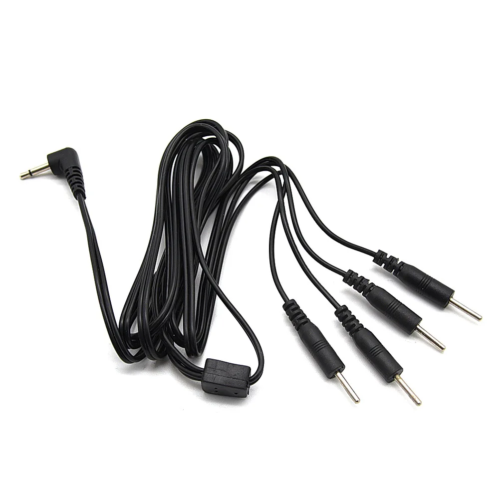 Adult Products Stimulation Electric Shock Wire Sex Toys 4 Pin Cable For Penis Ring Anal Plug Massager Accessories | Красота и